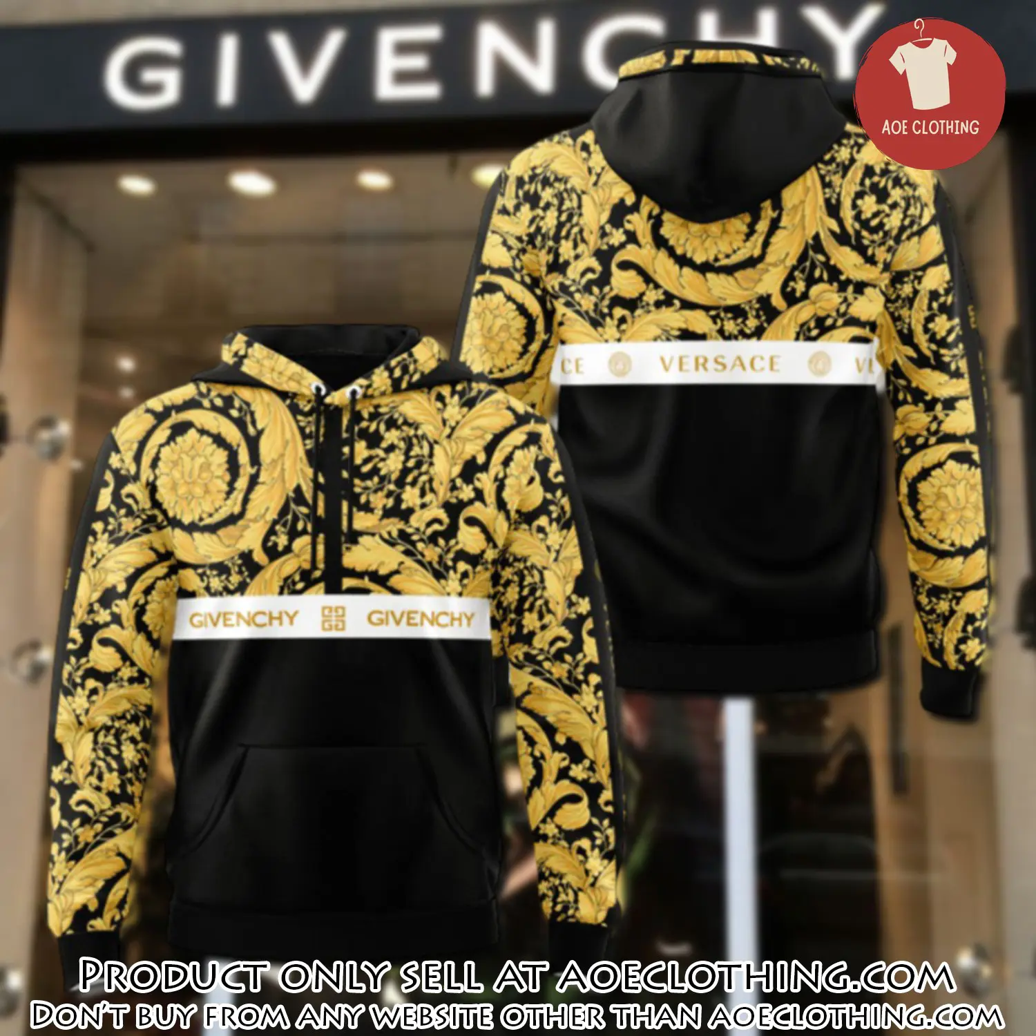 Givenchy versace unisex hoodie luxury brand gifts  jh2296 aoe1415927